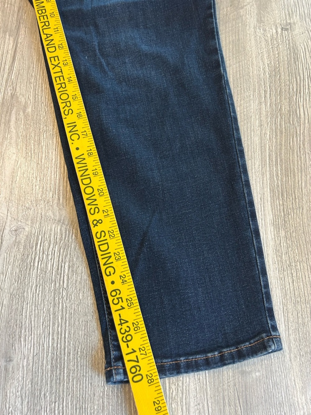 J. Jill Authentic Fit Slim Ankle Blue Jeans Women’s Size 18R Stretch - Picture 12 of 13